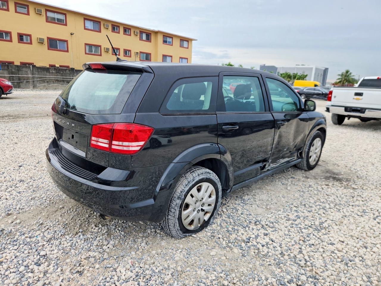 2015 Dodge Journey Se Black vin: 3C4PDCAB3FT511864