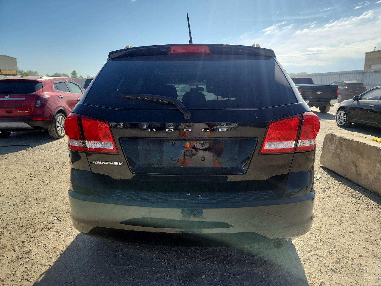 2015 Dodge Journey Se Black vin: 3C4PDCAB3FT525540