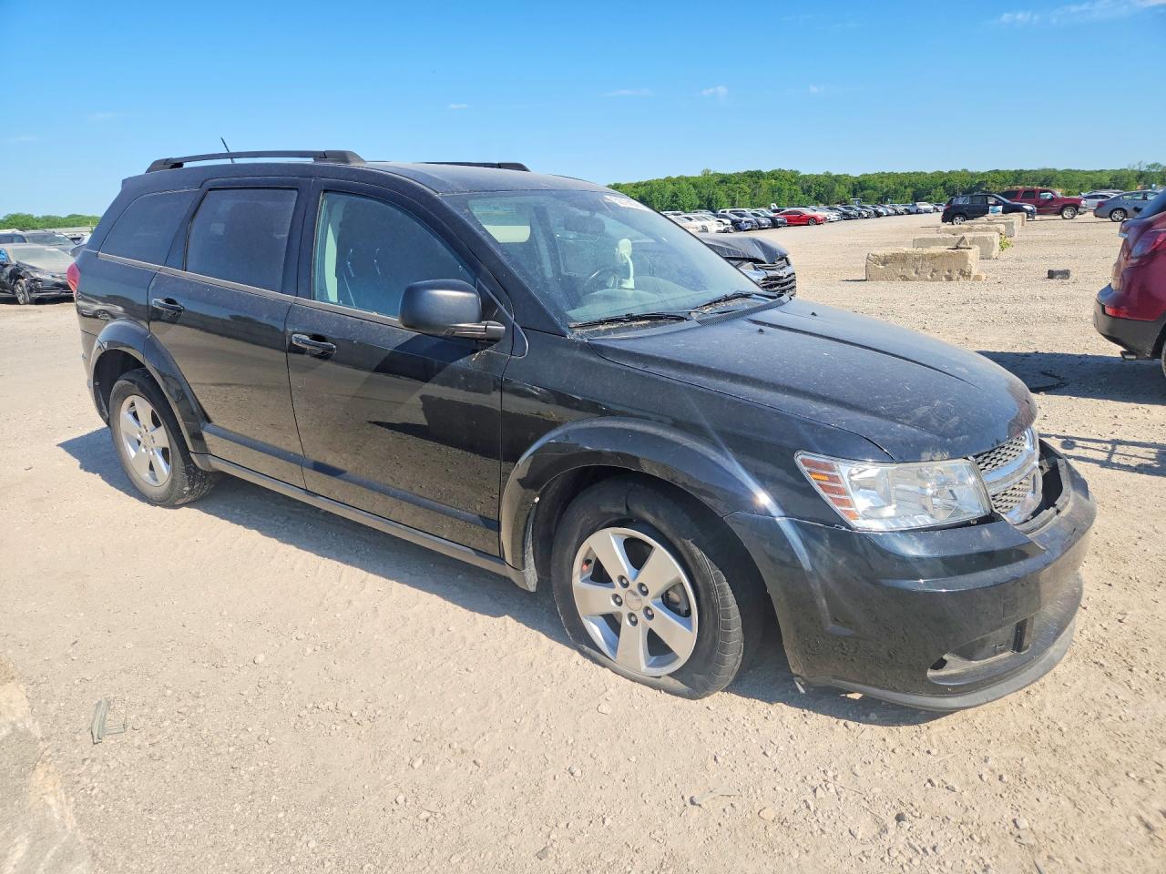 2015 Dodge Journey Se Black vin: 3C4PDCAB3FT525540