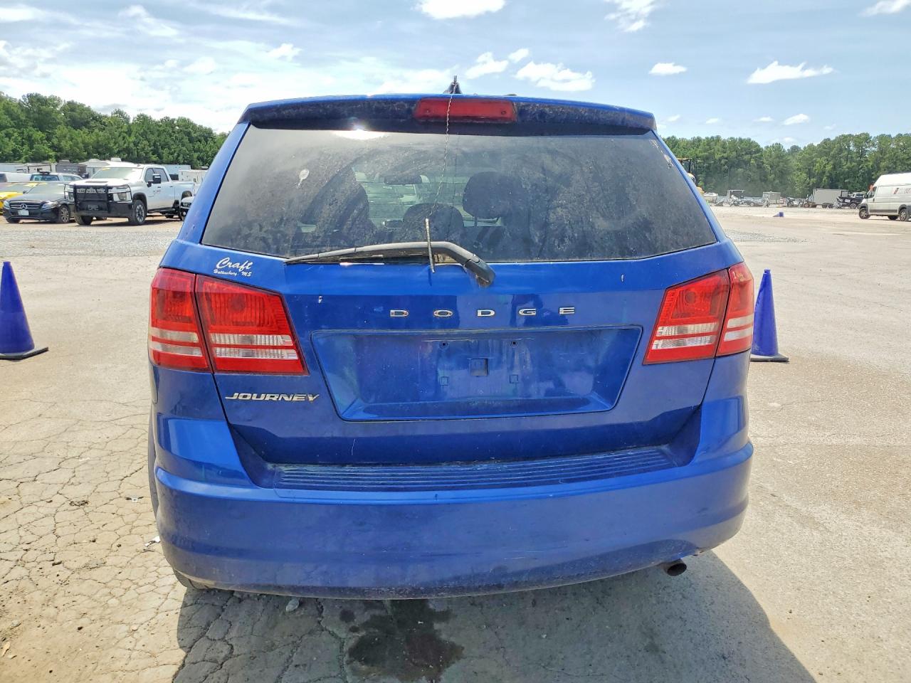 2015 Dodge Journey Se Blue vin: 3C4PDCAB3FT548025