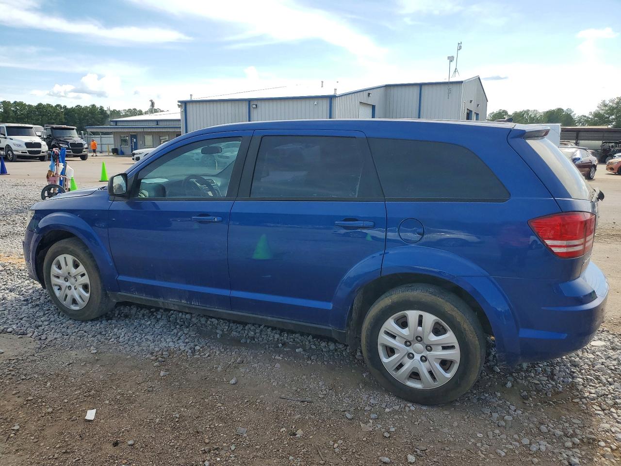 2015 Dodge Journey Se Blue vin: 3C4PDCAB3FT548025