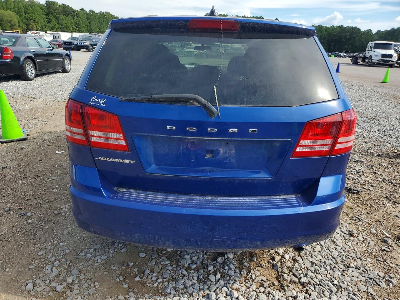2015 Dodge Journey Se Blue vin: 3C4PDCAB3FT548025