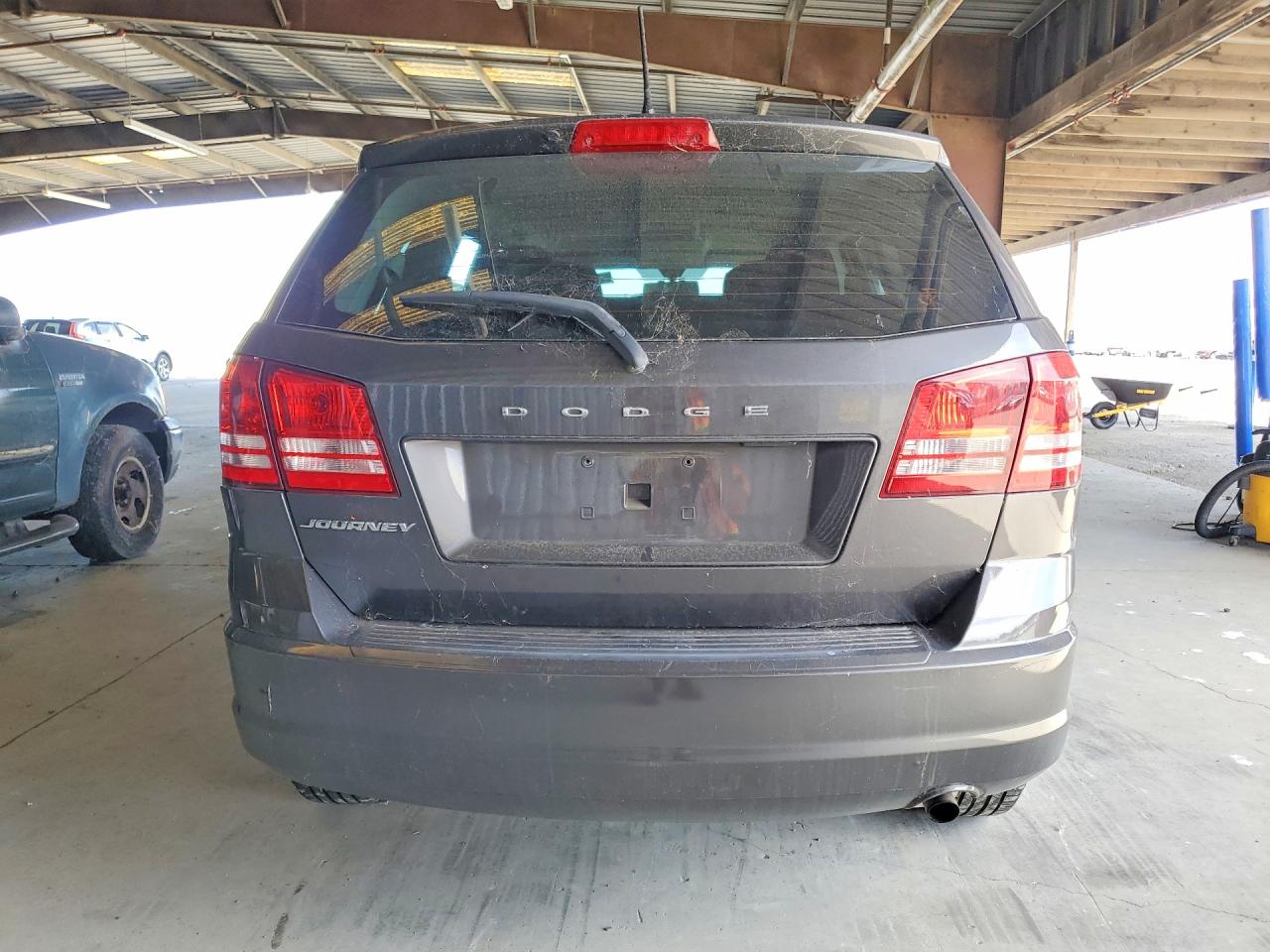 2015 Dodge Journey Se Gray vin: 3C4PDCAB3FT556786