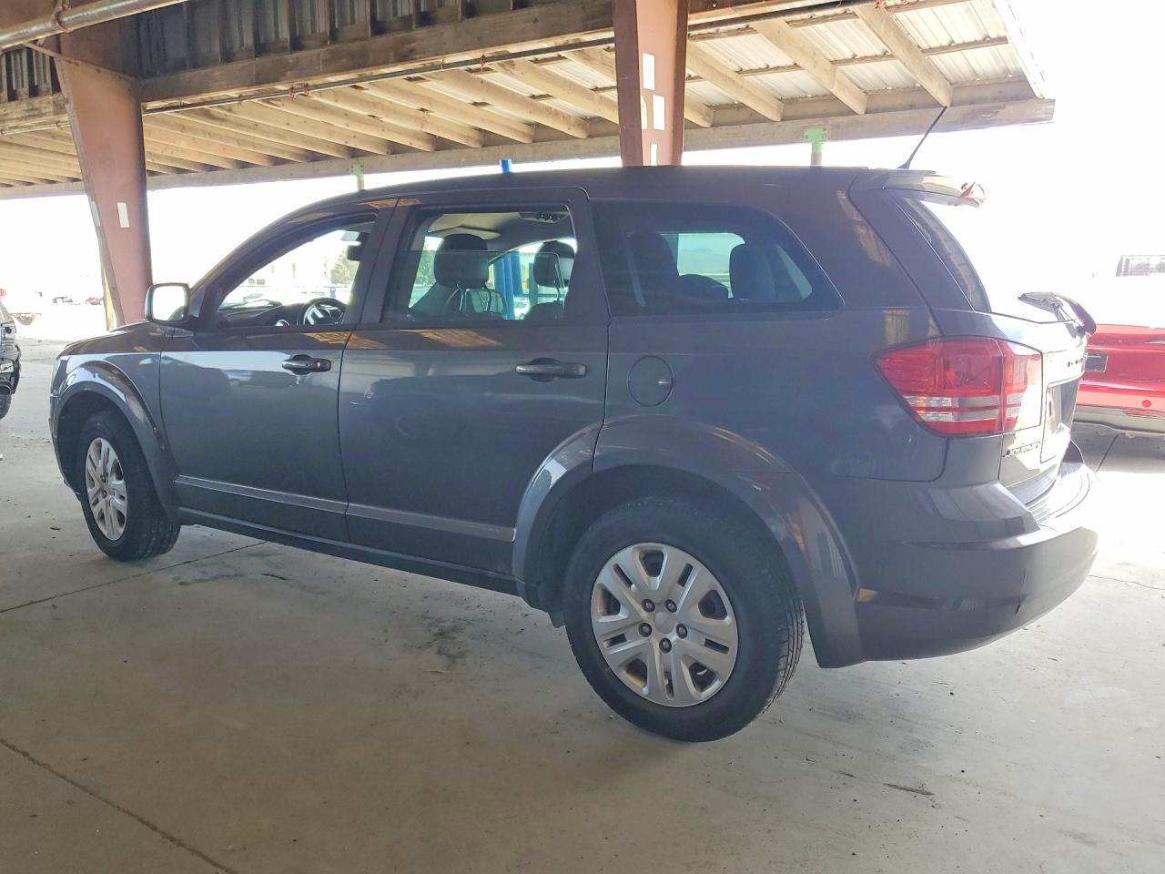 2015 Dodge Journey Se Gray vin: 3C4PDCAB3FT556786