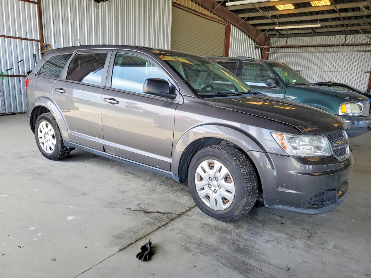 2015 Dodge Journey Se Gray vin: 3C4PDCAB3FT556786