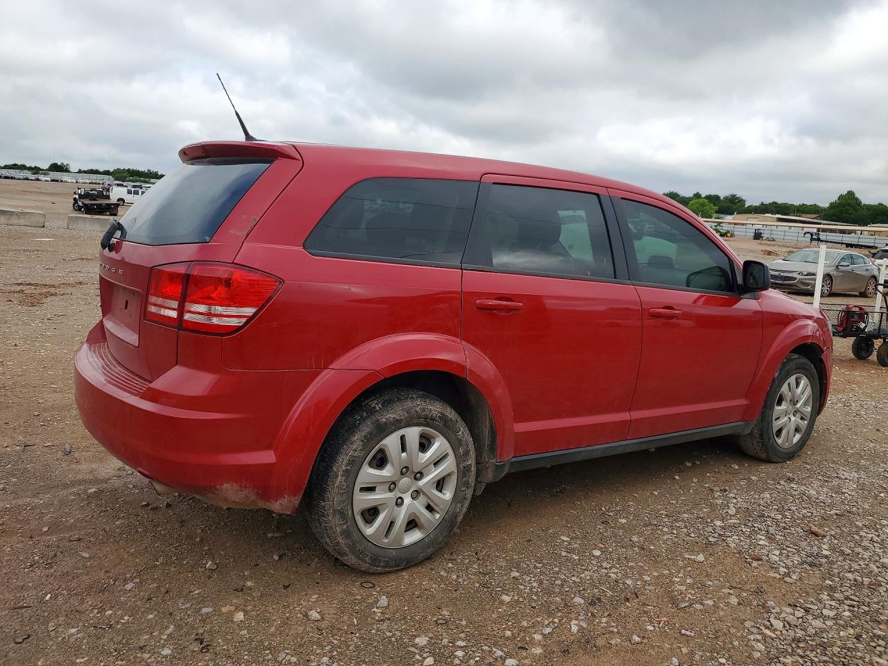 2015 Dodge Journey Se Red vin: 3C4PDCAB3FT592607