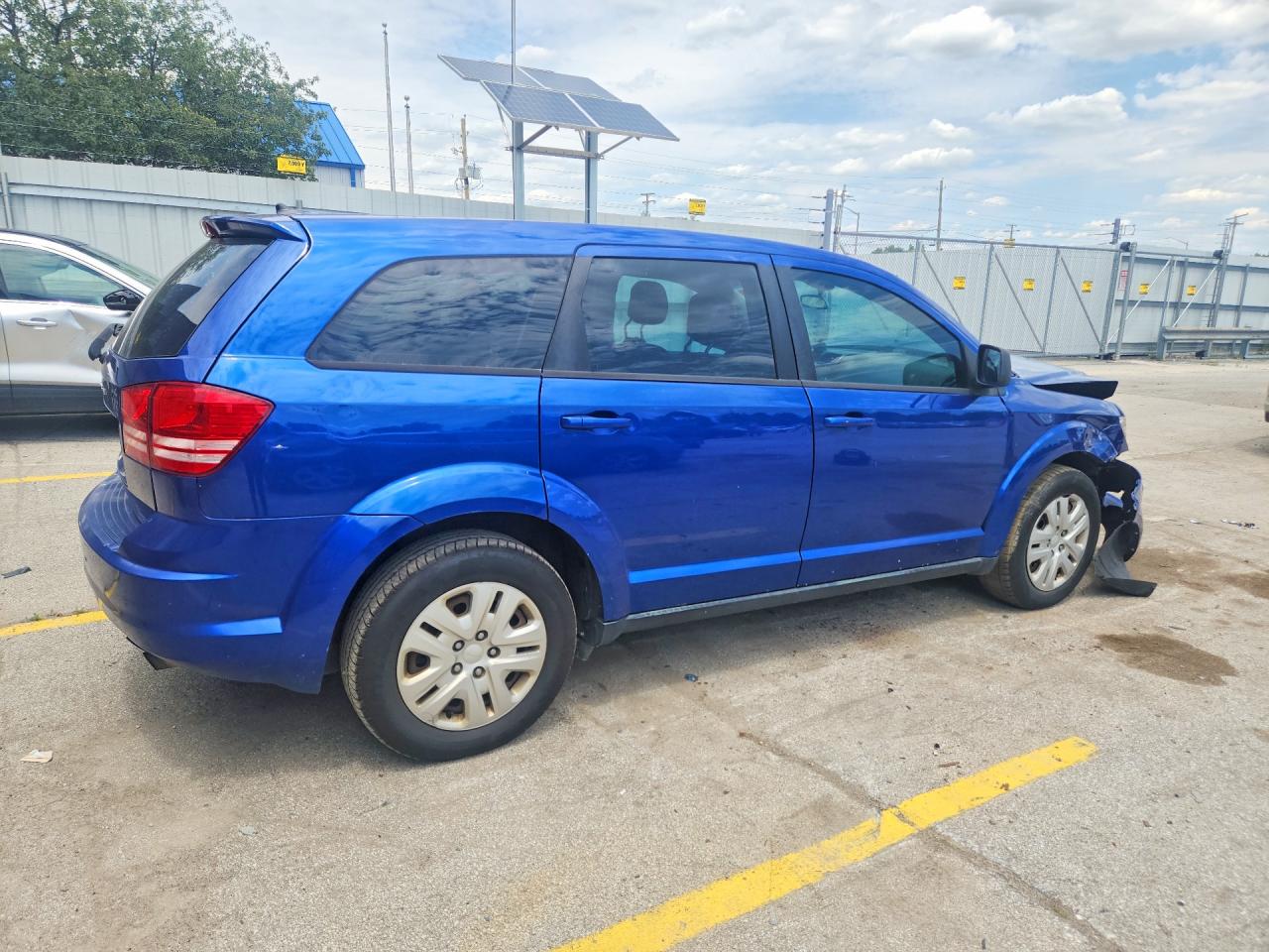 2015 Dodge Journey Se Blue vin: 3C4PDCAB3FT595958