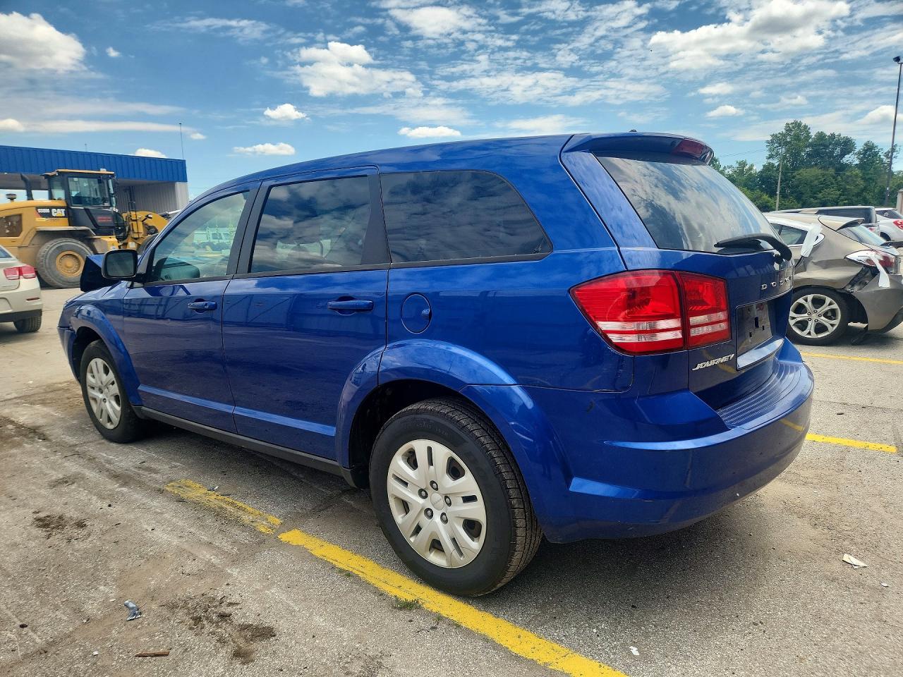 2015 Dodge Journey Se Blue vin: 3C4PDCAB3FT595958
