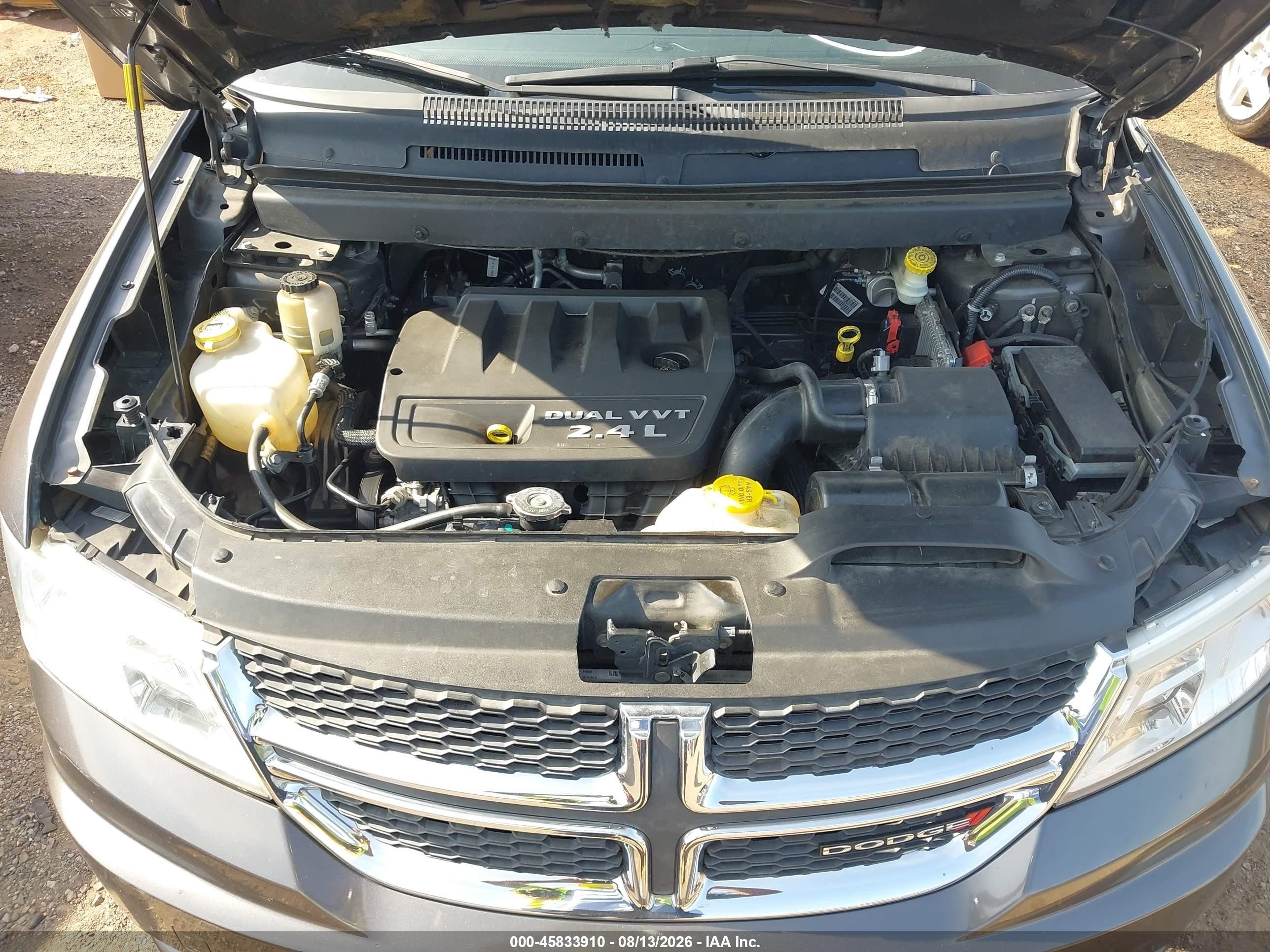 2015 Dodge Journey American Value Pkg Gray vin: 3C4PDCAB3FT650201