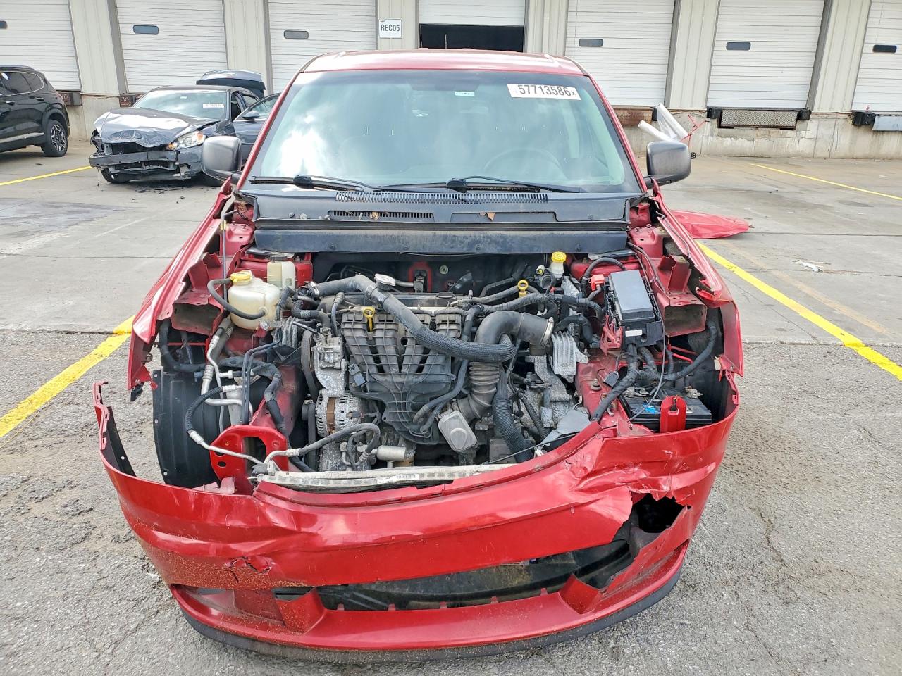 2015 Dodge Journey Se Red vin: 3C4PDCAB3FT719016