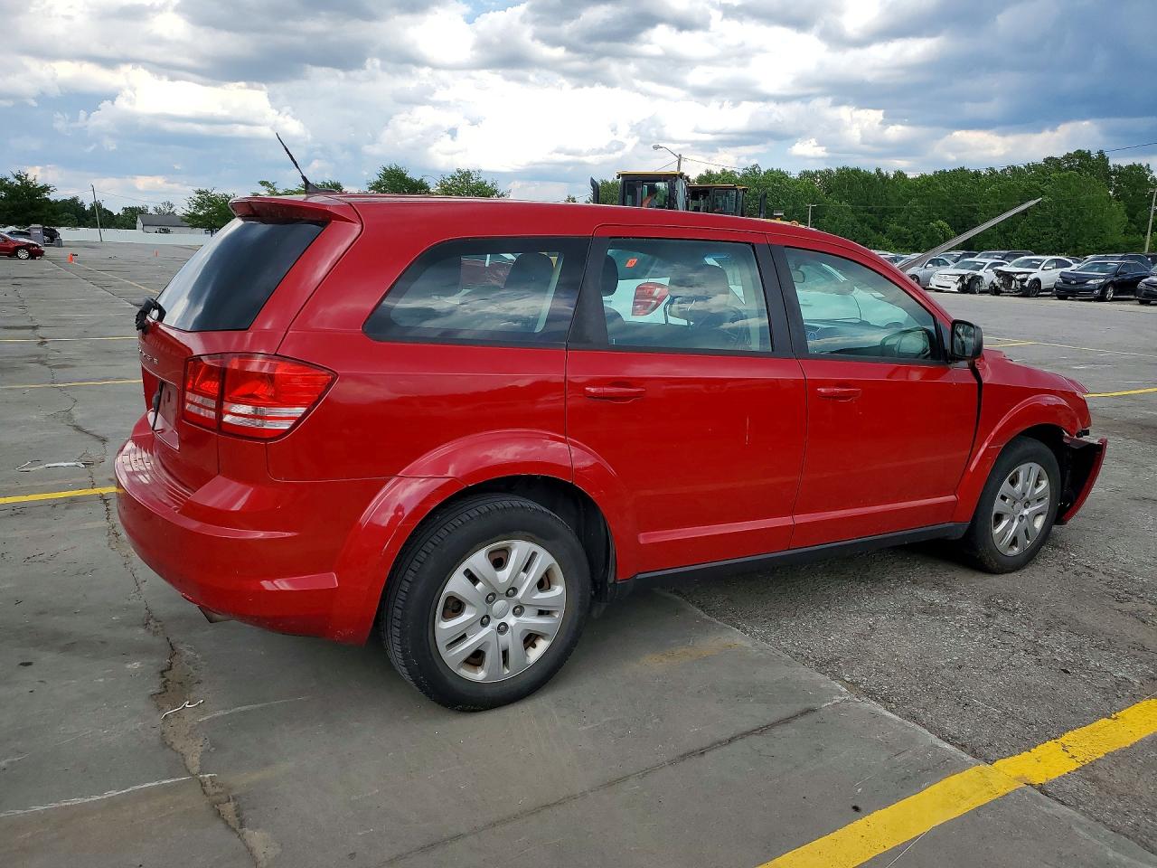 2015 Dodge Journey Se Red vin: 3C4PDCAB3FT719016