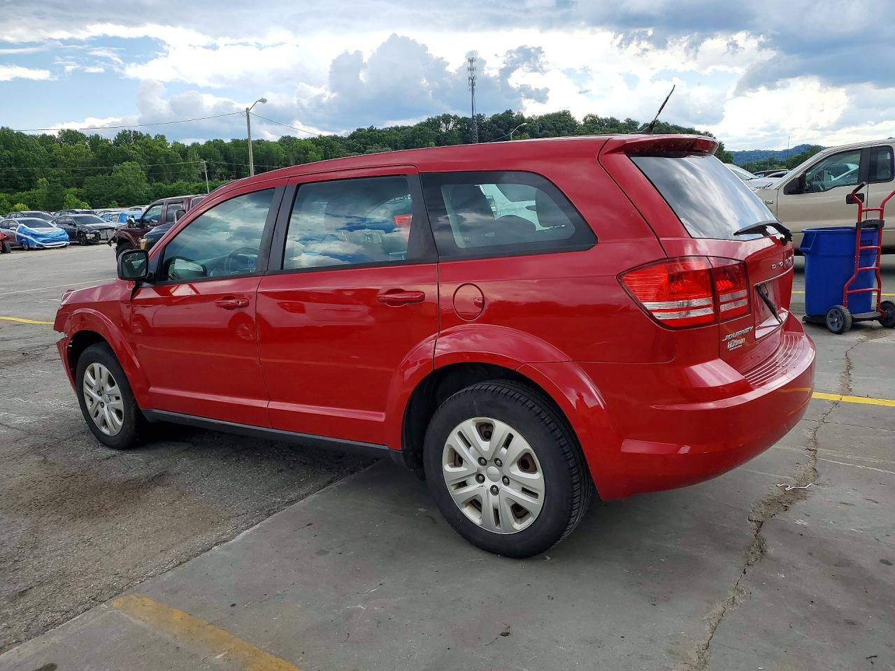 2015 Dodge Journey Se Red vin: 3C4PDCAB3FT719016