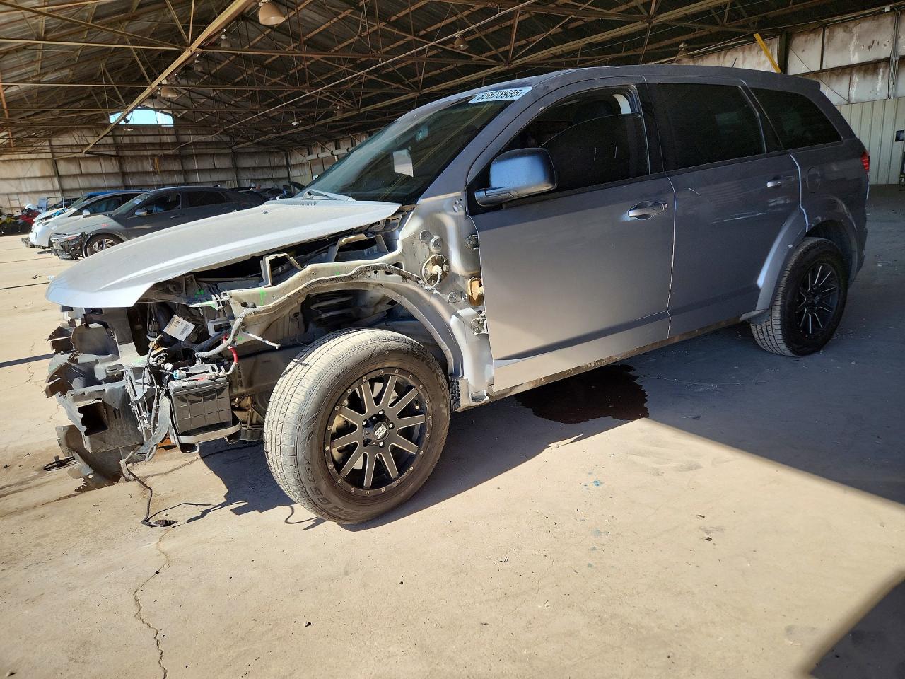 2015 Dodge Journey Se Silver vin: 3C4PDCAB3FT728444