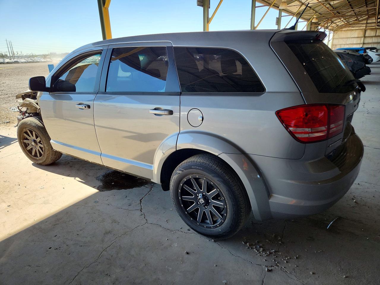 2015 Dodge Journey Se Silver vin: 3C4PDCAB3FT728444