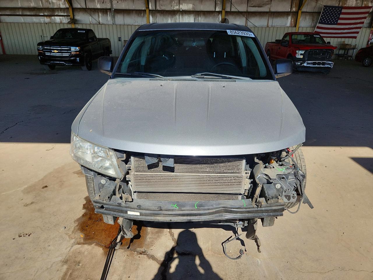 2015 Dodge Journey Se Silver vin: 3C4PDCAB3FT728444