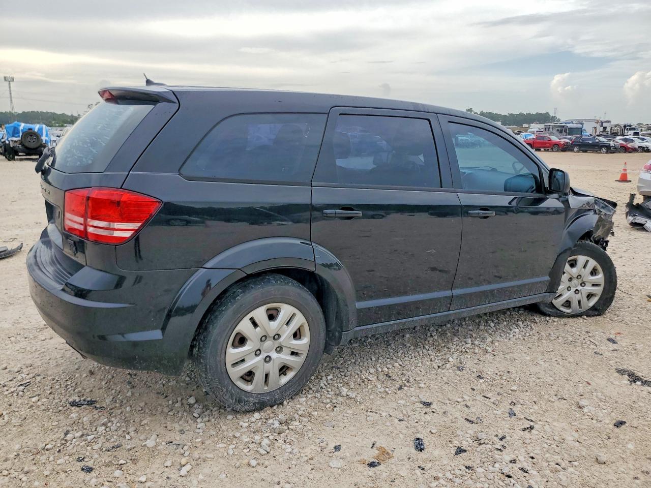 2015 Dodge Journey Se Black vin: 3C4PDCAB3FT735295