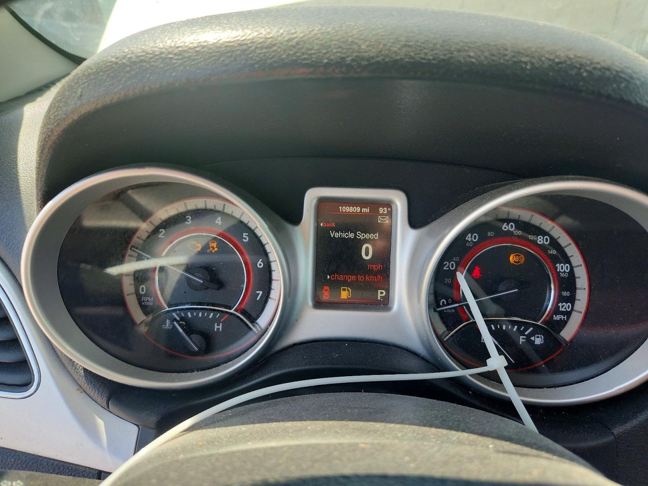 2015 Dodge Journey Se White vin: 3C4PDCAB3FT748323
