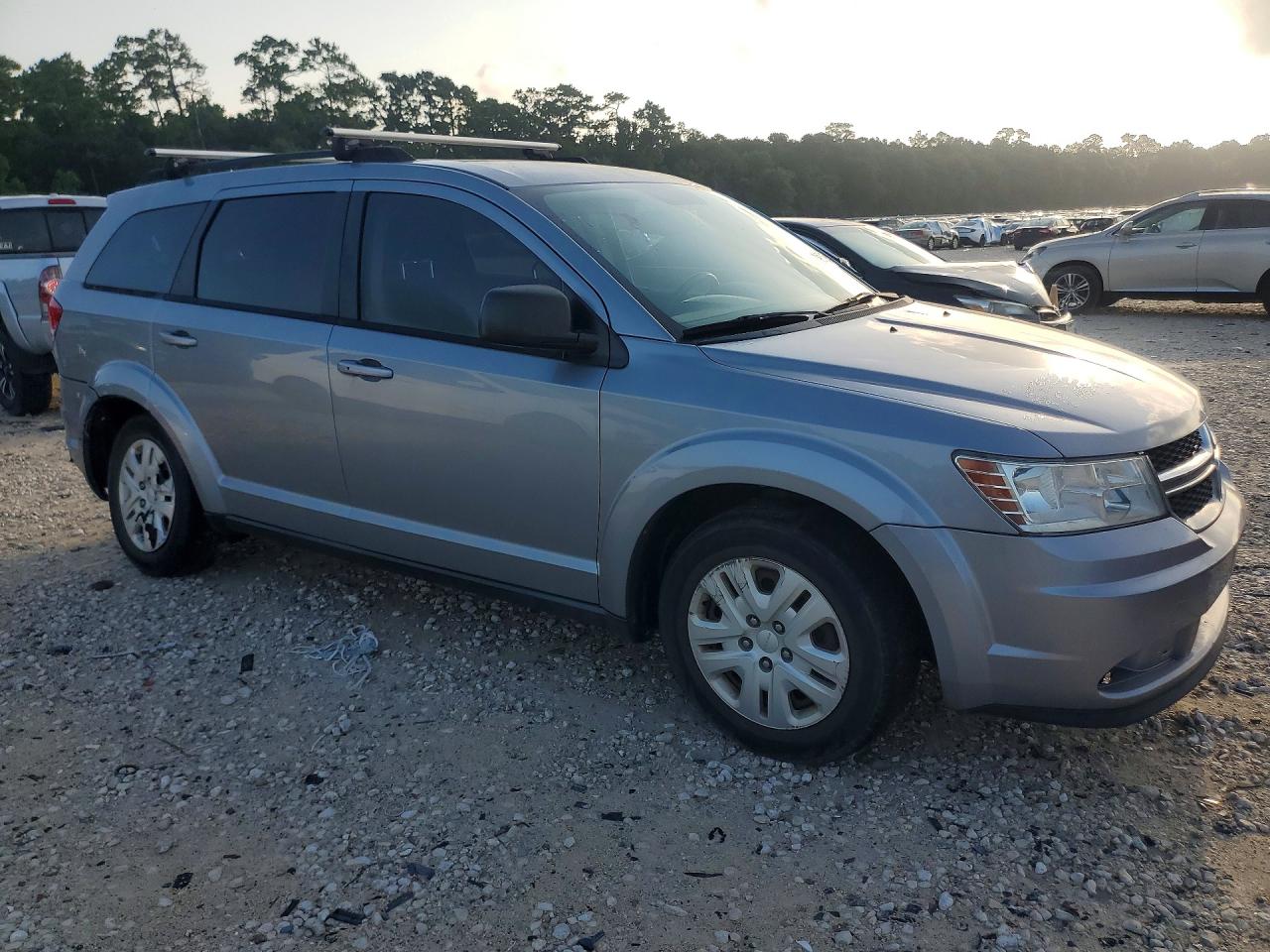 2016 Dodge Journey Se Gray vin: 3C4PDCAB3GT247675