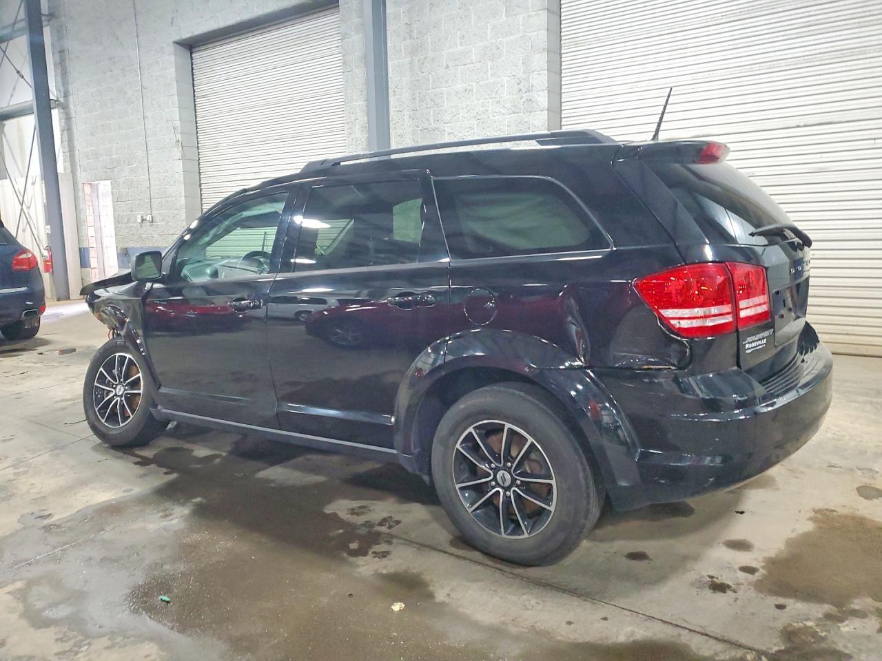 2018 Dodge Journey Se Black vin: 3C4PDCAB3JT507712