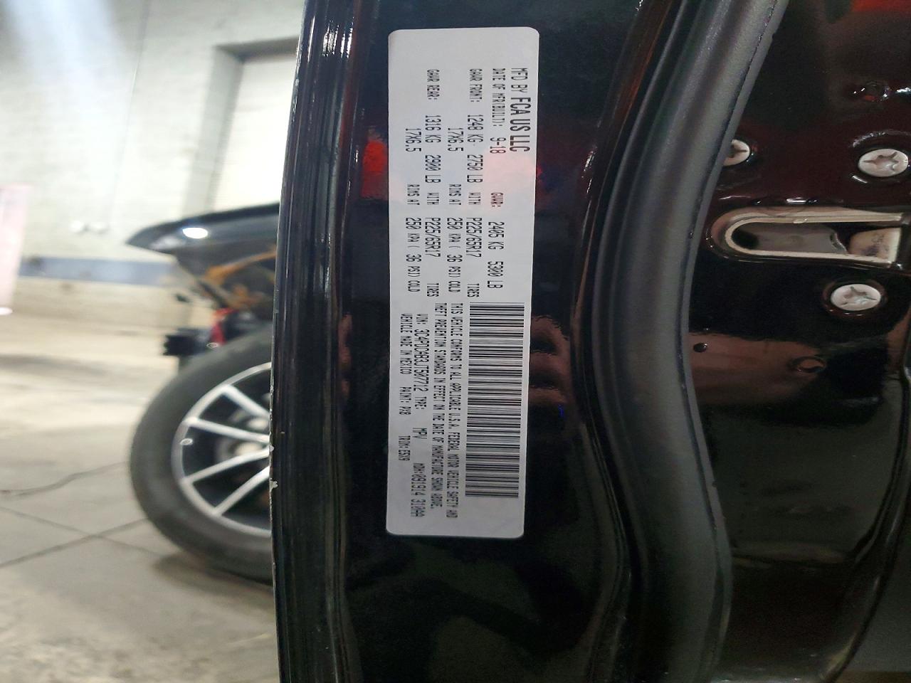 2018 Dodge Journey Se Black vin: 3C4PDCAB3JT507712