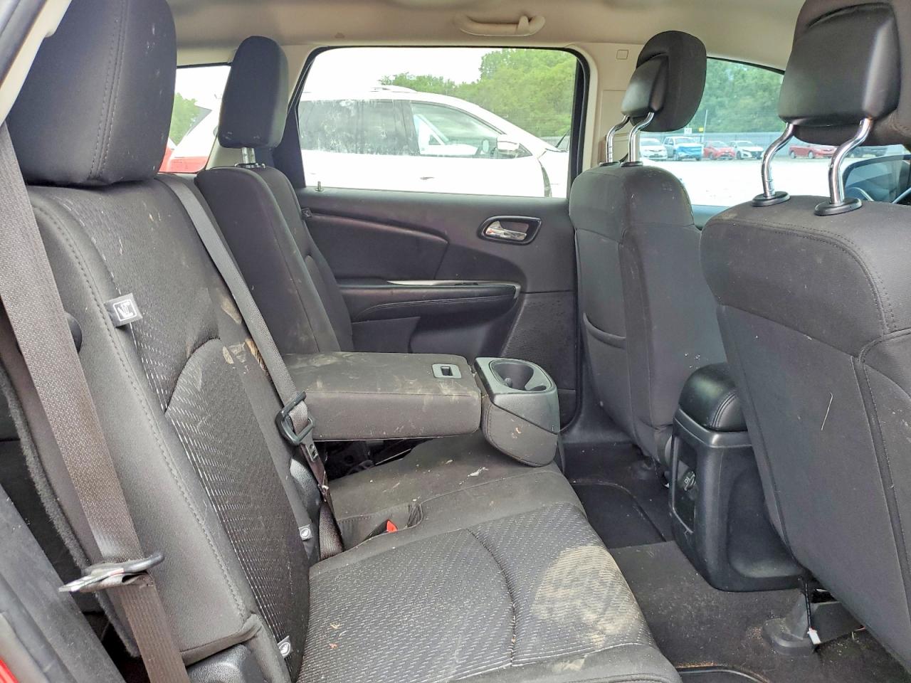 2018 Dodge Journey Se Burgundy vin: 3C4PDCAB3JT510836