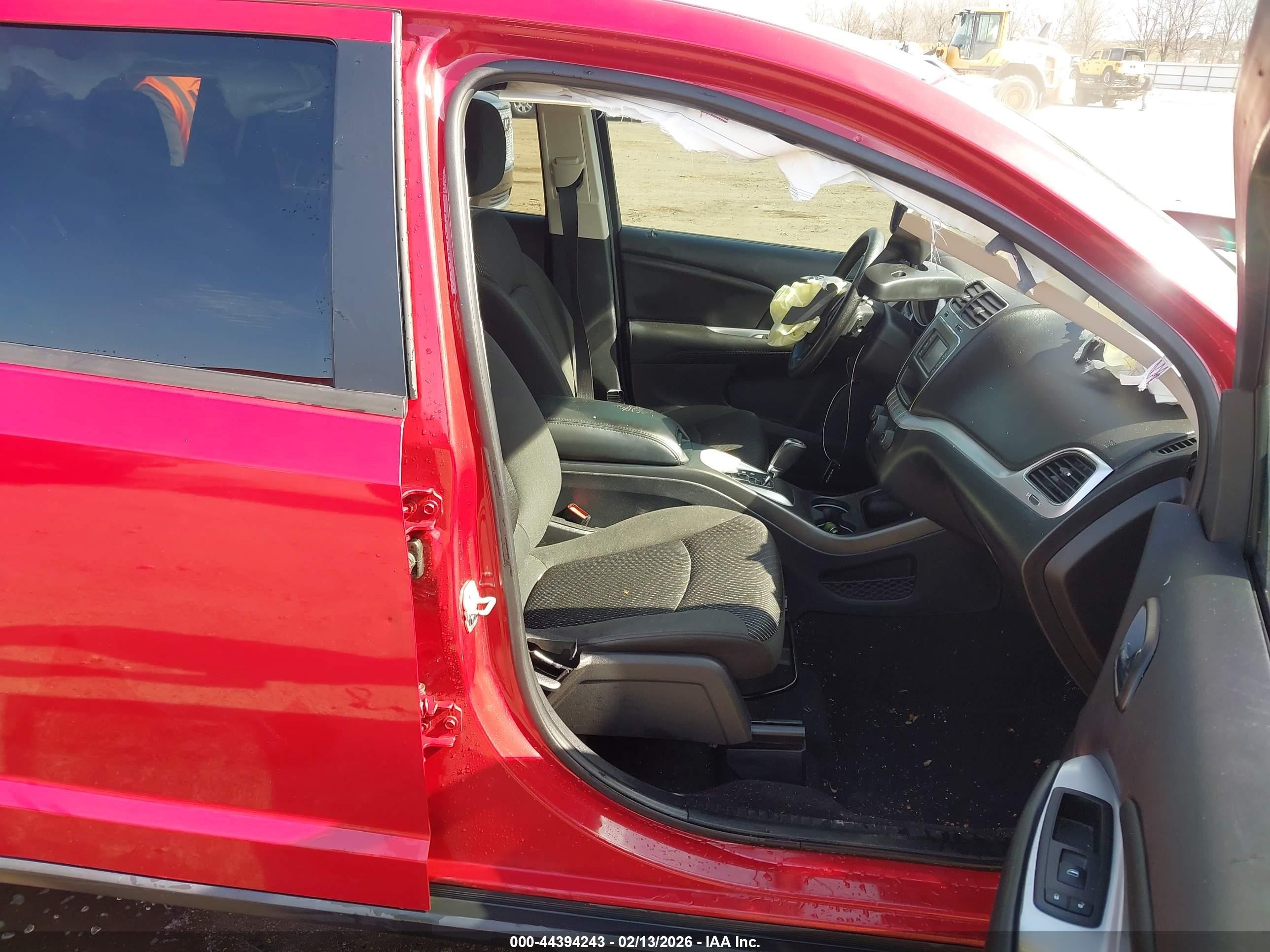 2018 Dodge Journey Se Красный vin: 3C4PDCAB3JT519021