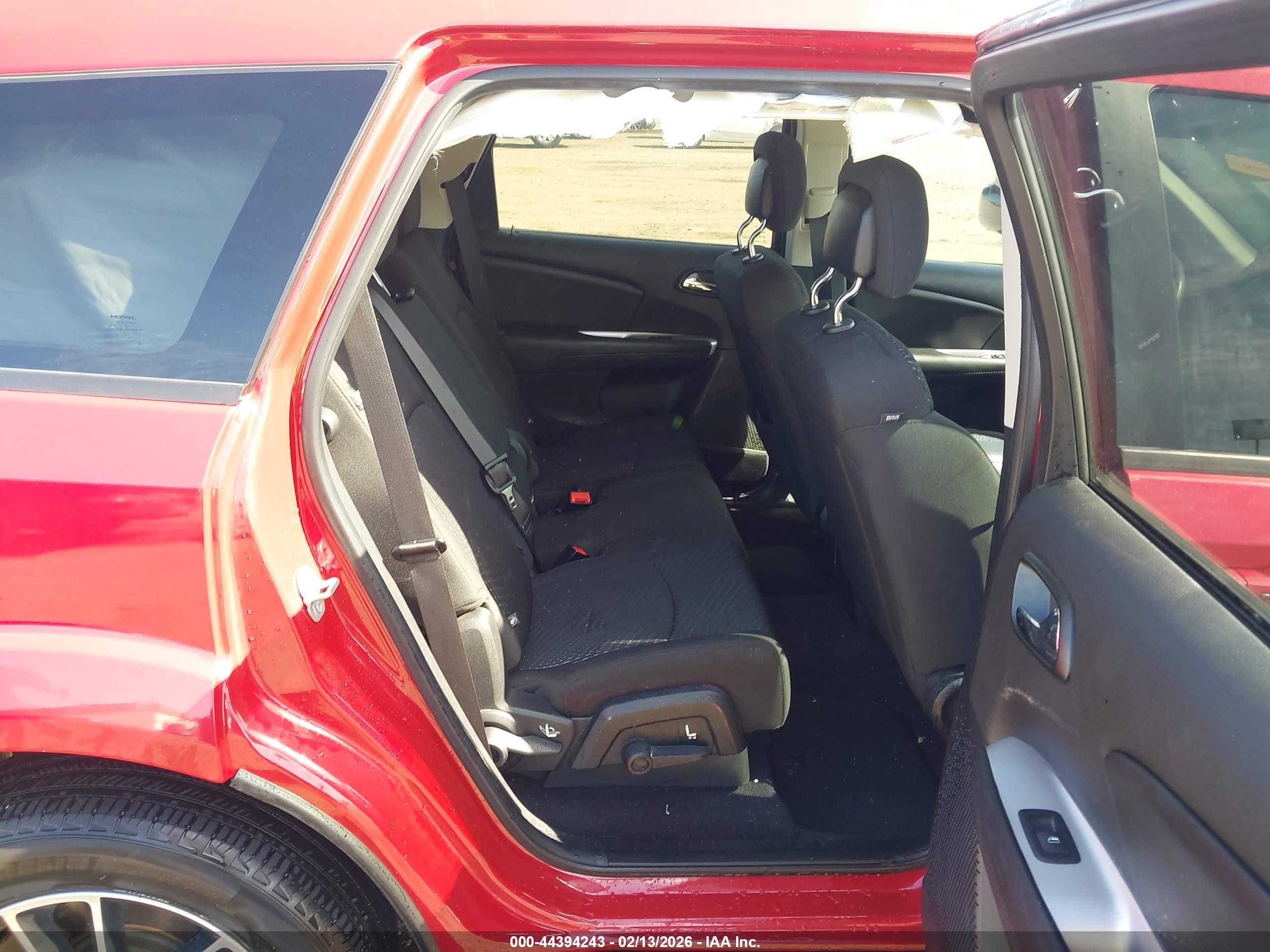 2018 Dodge Journey Se Красный vin: 3C4PDCAB3JT519021