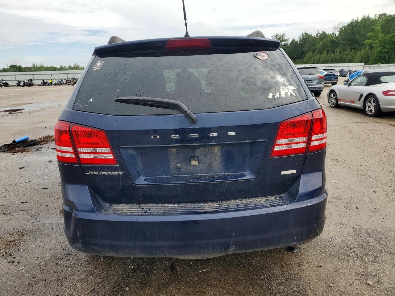 2019 Dodge Journey Se Blue vin: 3C4PDCAB3KT746811