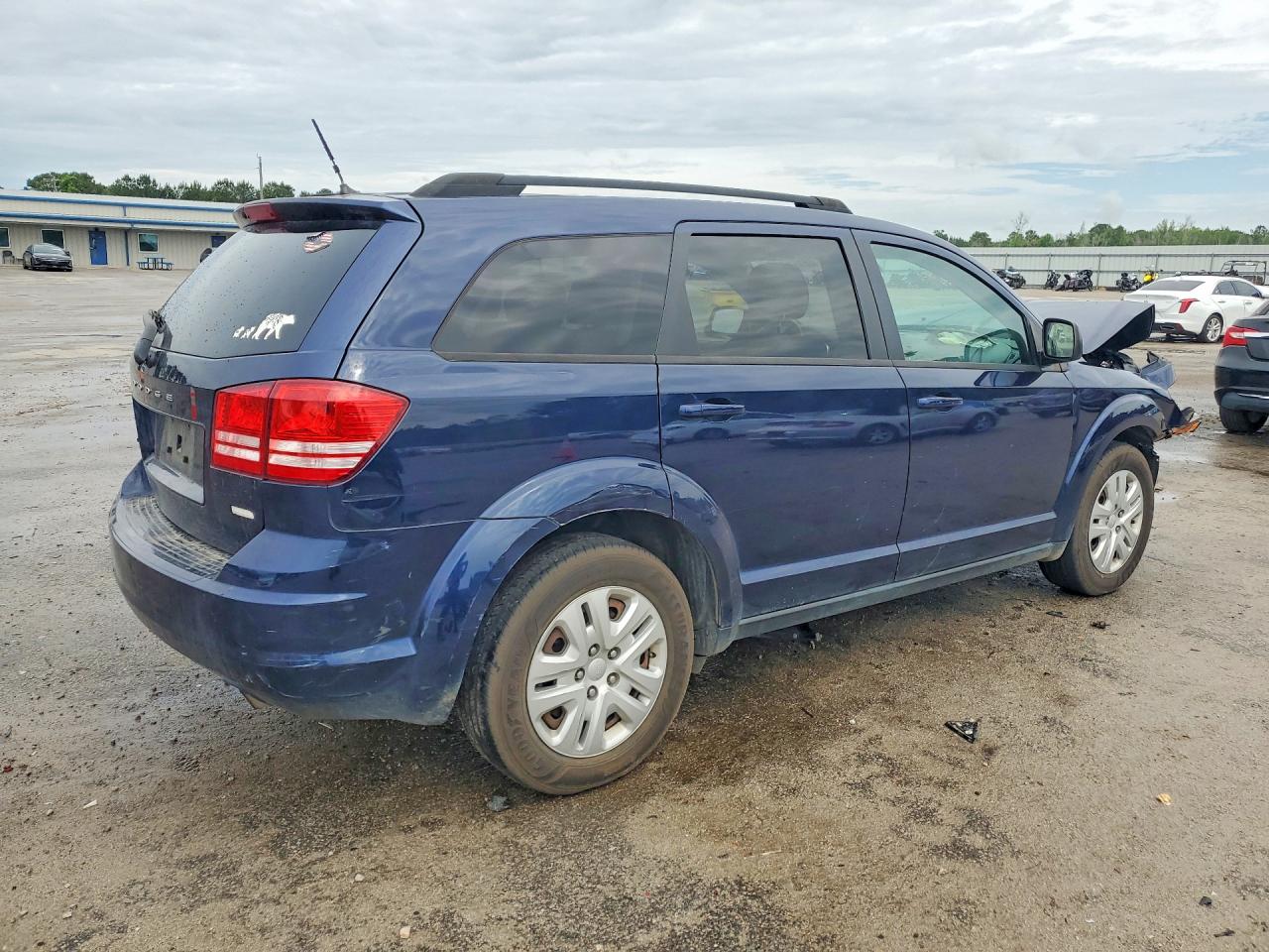 2019 Dodge Journey Se Blue vin: 3C4PDCAB3KT746811