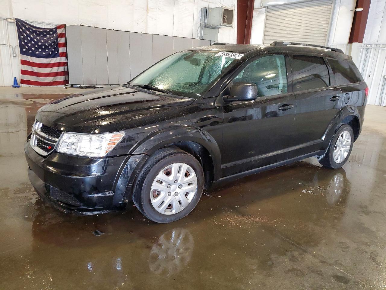 2019 Dodge Journey Se Black vin: 3C4PDCAB3KT751359