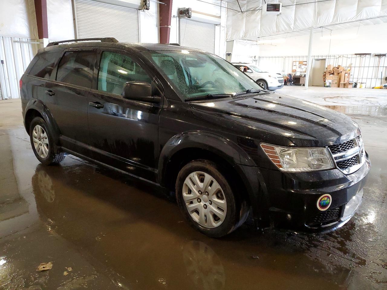 2019 Dodge Journey Se Black vin: 3C4PDCAB3KT751359