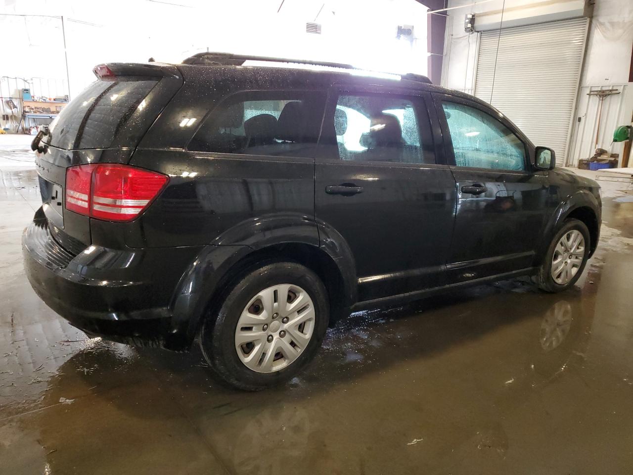 2019 Dodge Journey Se Black vin: 3C4PDCAB3KT751359 Damage: Right Qtr Panel, Heavy Scratch, 11 To 12 Inches