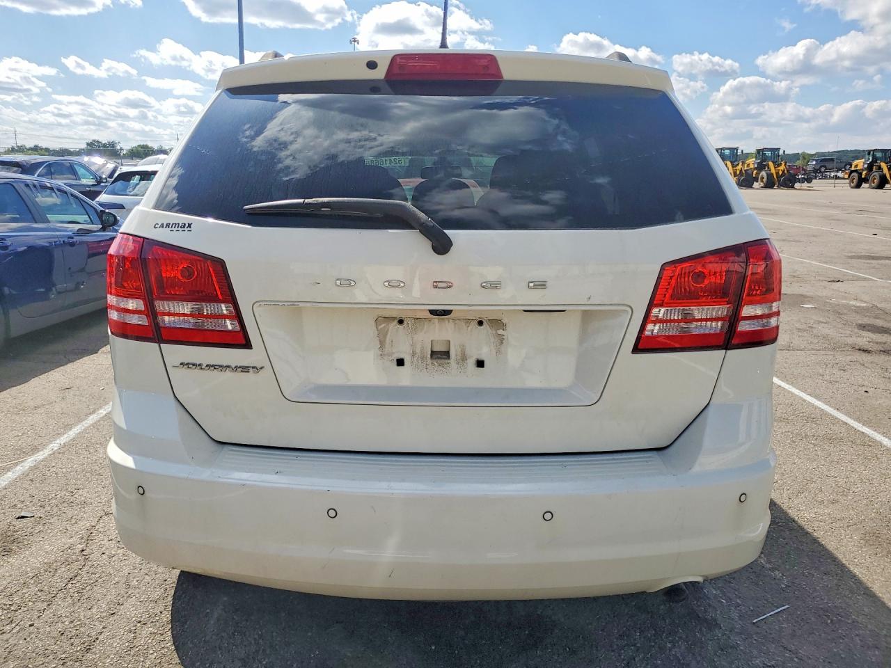 2020 Dodge Journey Se White vin: 3C4PDCAB3LT278581