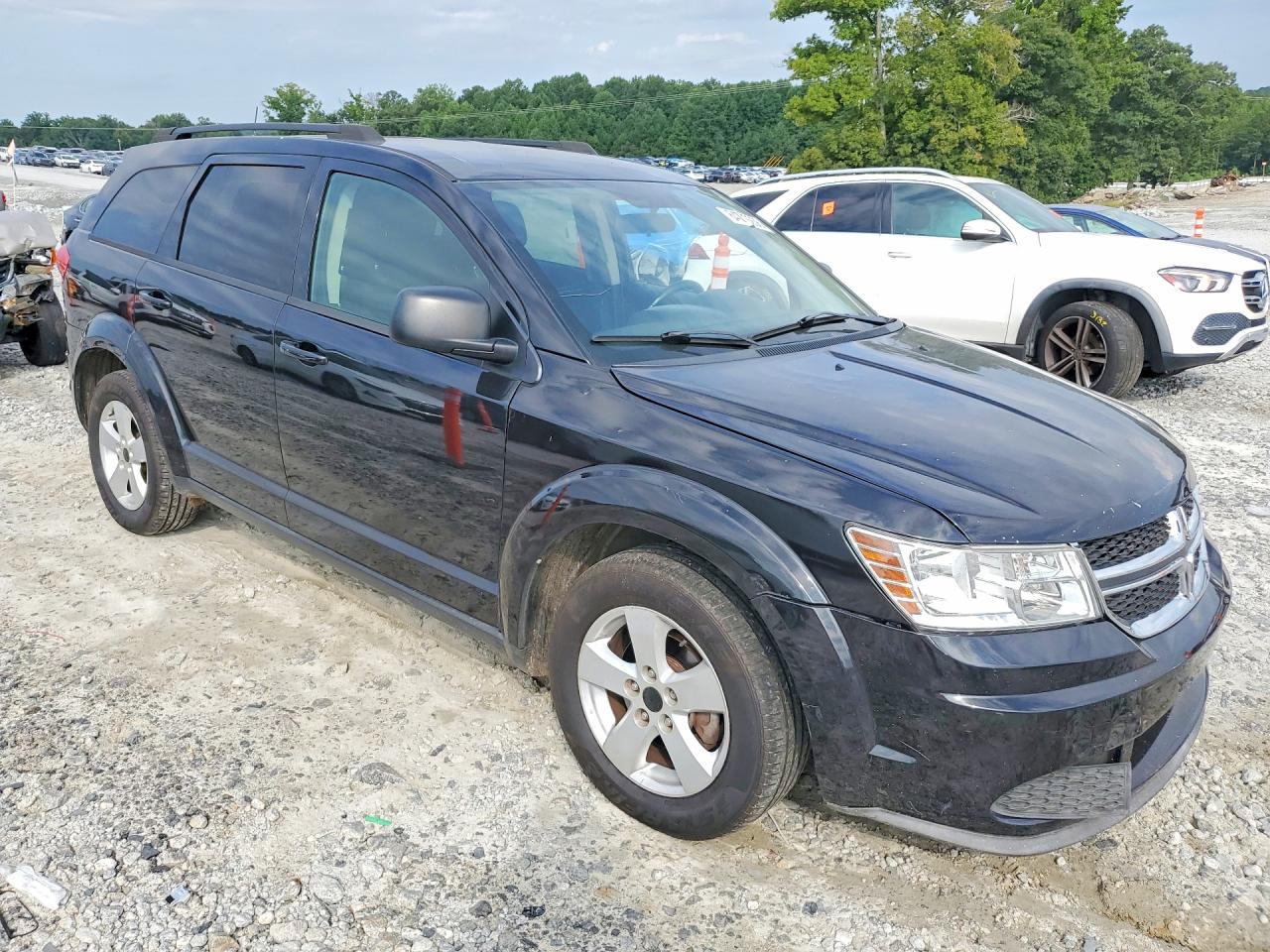 2012 Dodge Journey Se Black vin: 3C4PDCAB4CT178358