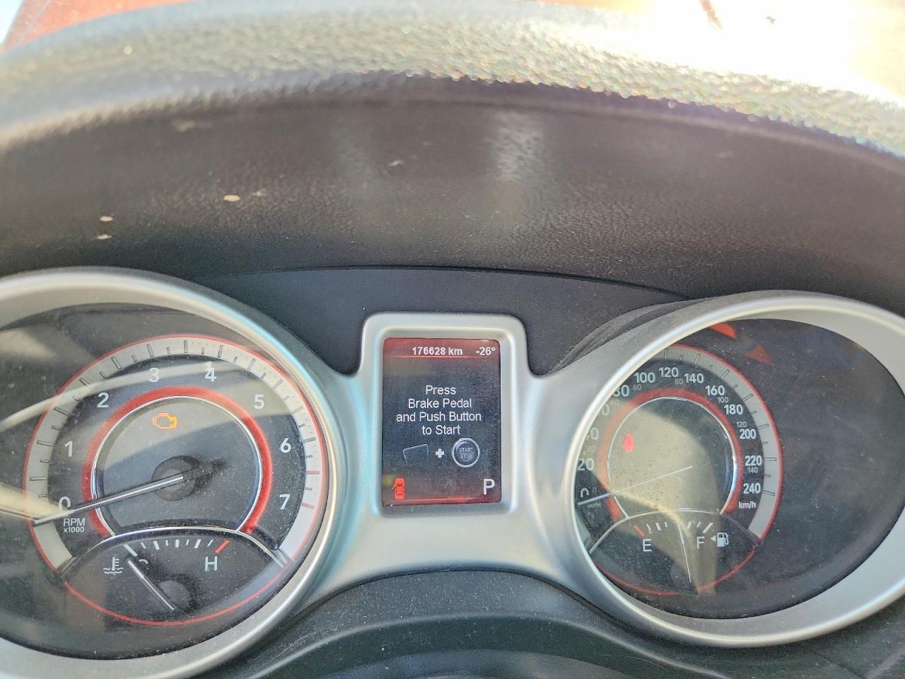 2012 Dodge Journey Se Orange vin: 3C4PDCAB4CT221614