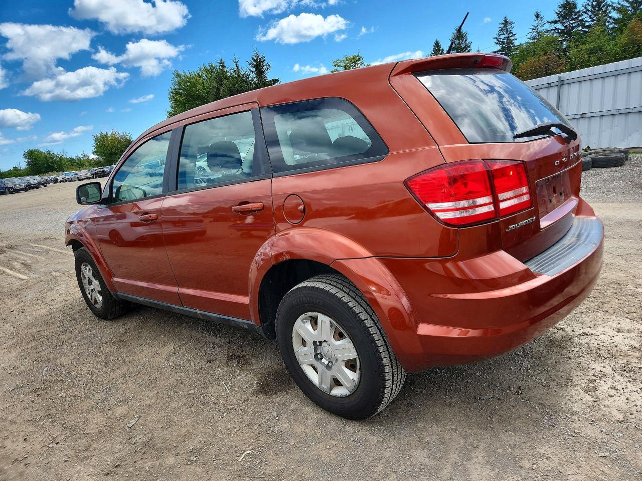 2012 Dodge Journey Se Orange vin: 3C4PDCAB4CT221614