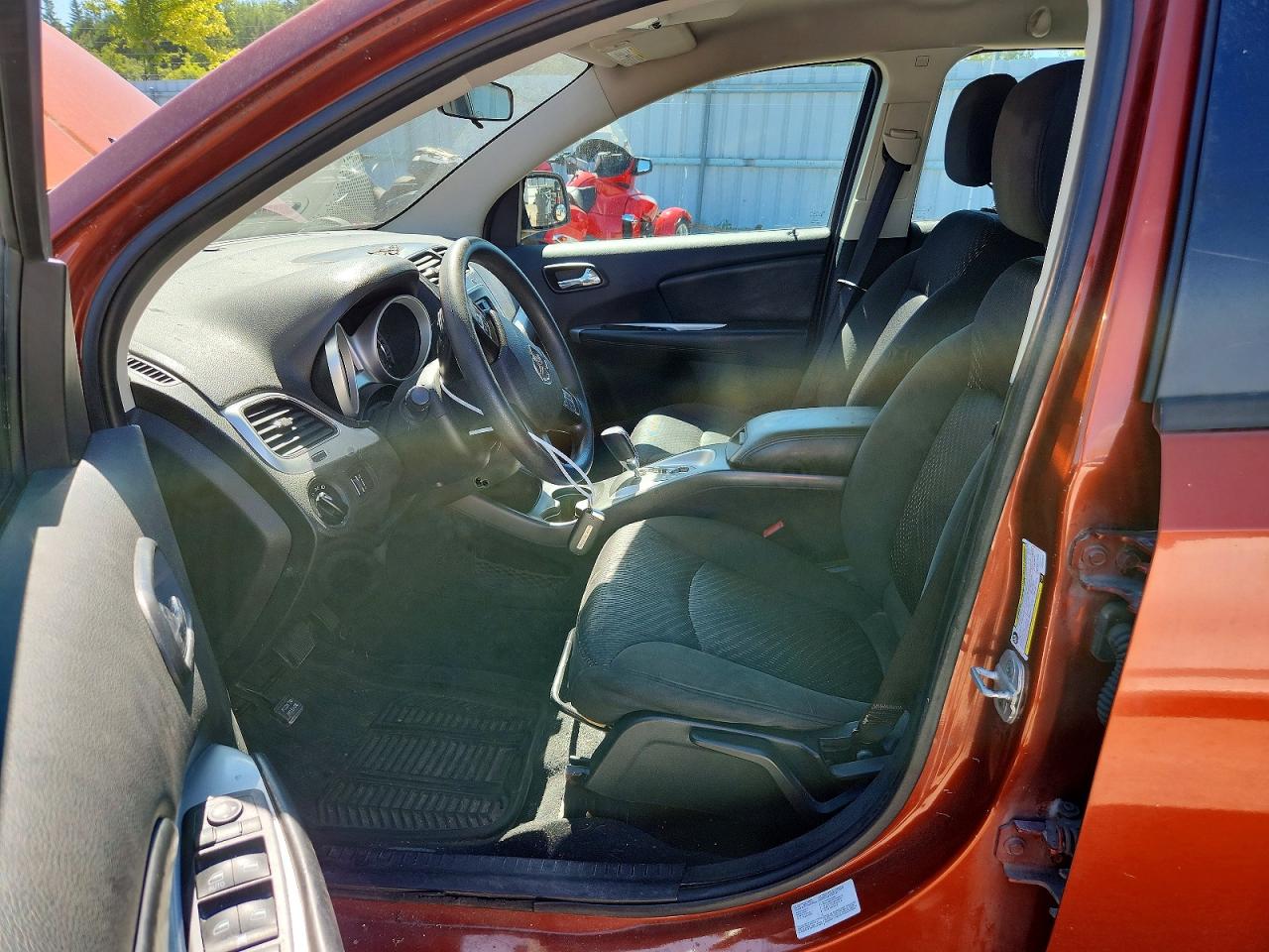 2012 Dodge Journey Se Orange vin: 3C4PDCAB4CT221614