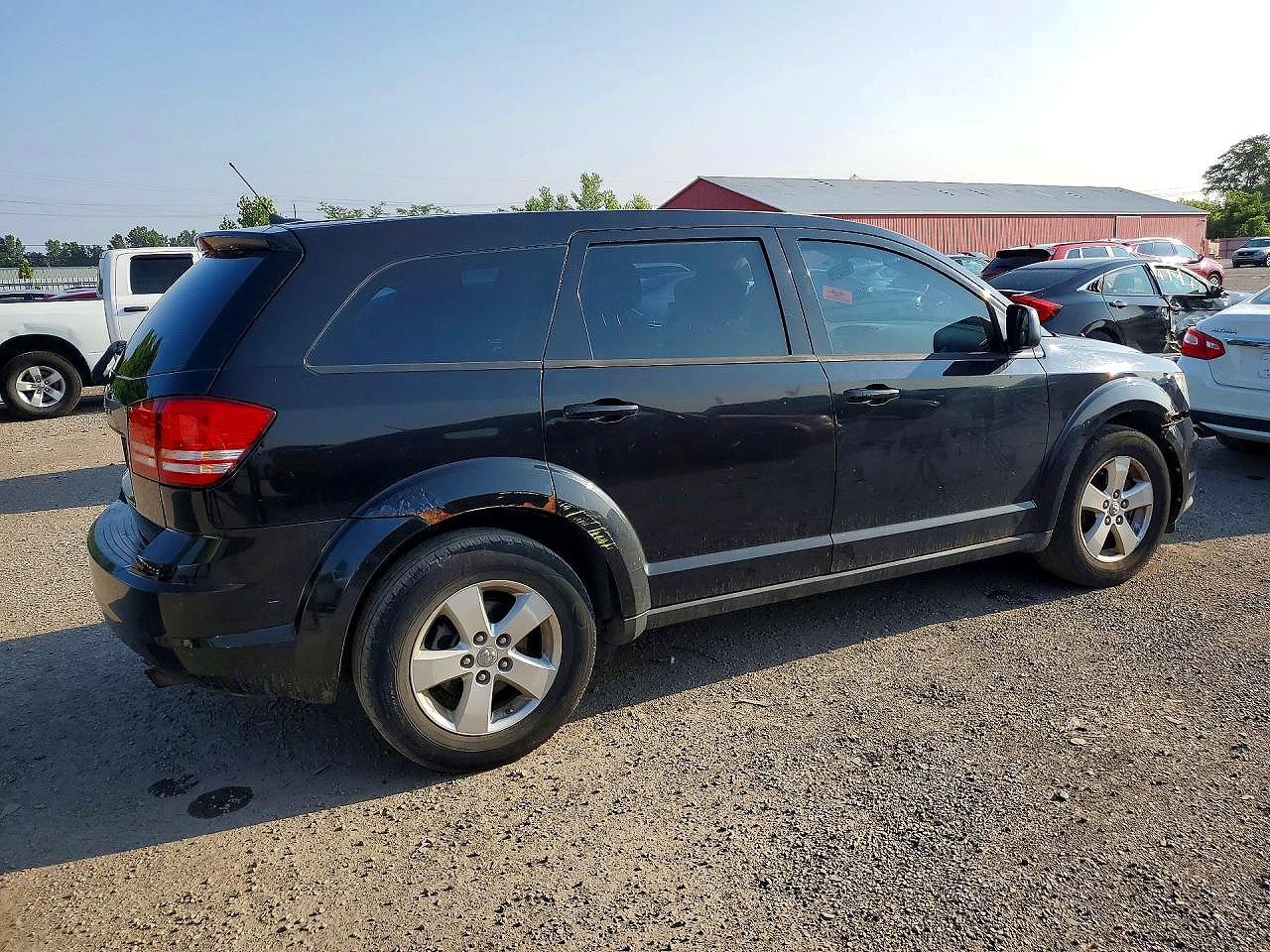 2012 Dodge Journey Se Black vin: 3C4PDCAB4CT241443