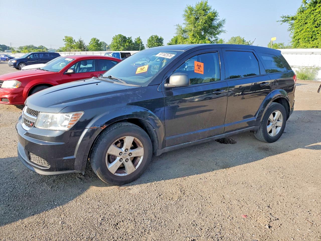 2012 Dodge Journey Se Black vin: 3C4PDCAB4CT241443