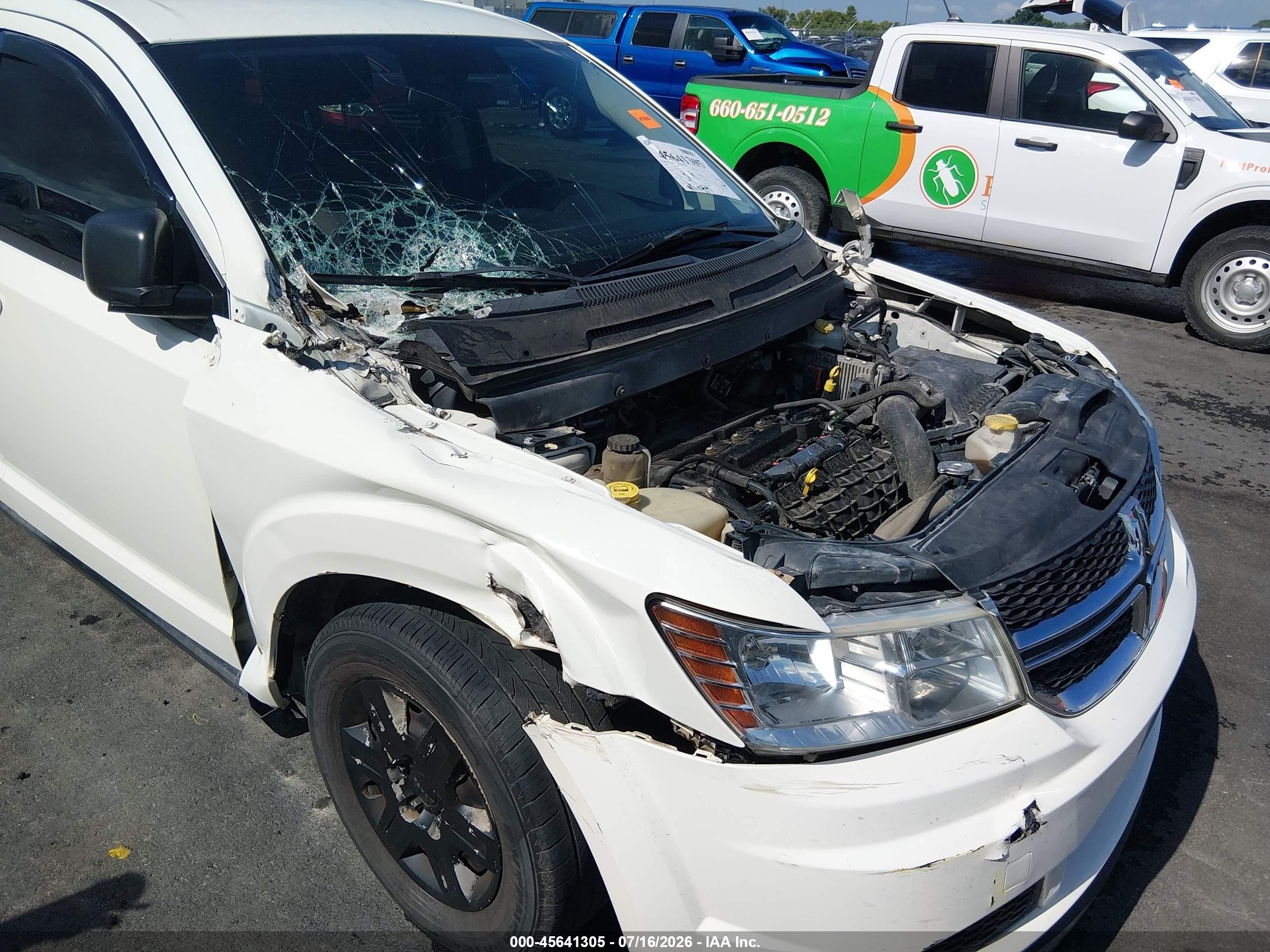 2012 Dodge Journey Se/avp White vin: 3C4PDCAB4CT276130