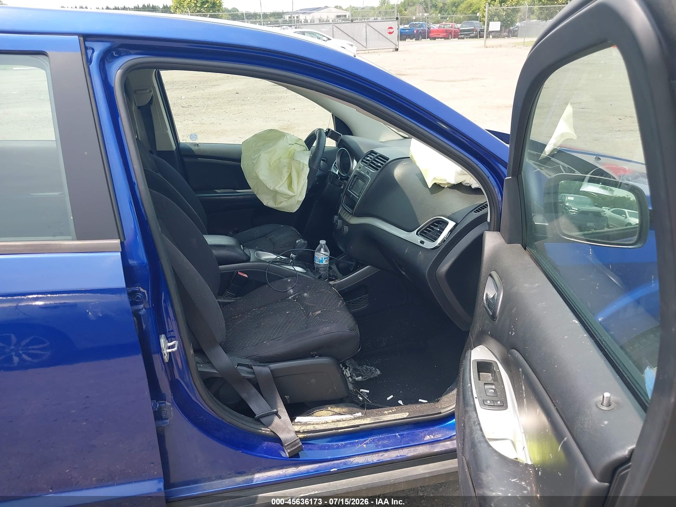 2012 Dodge Journey Se/avp Blue vin: 3C4PDCAB4CT341557