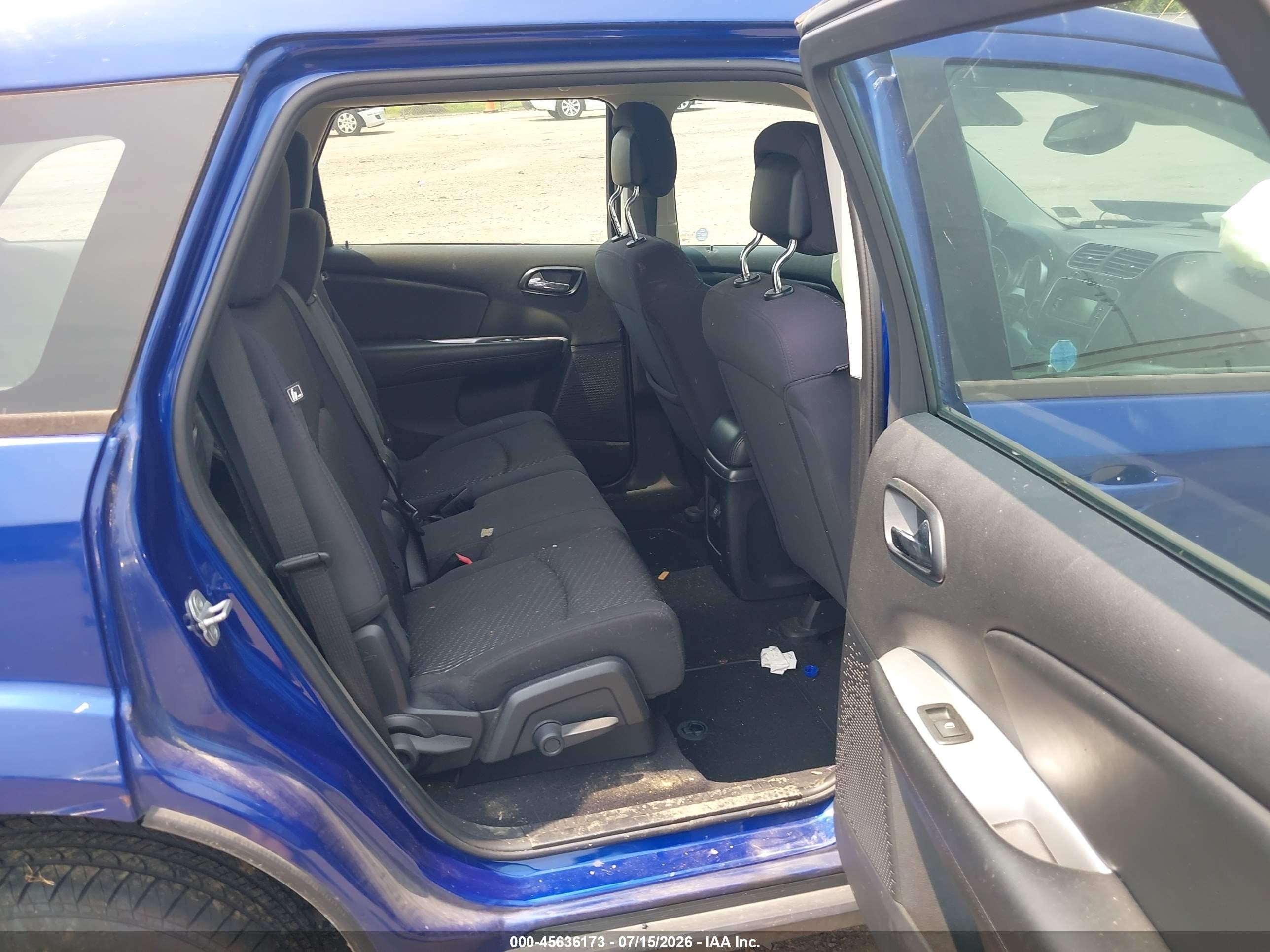 2012 Dodge Journey Se/avp Blue vin: 3C4PDCAB4CT341557