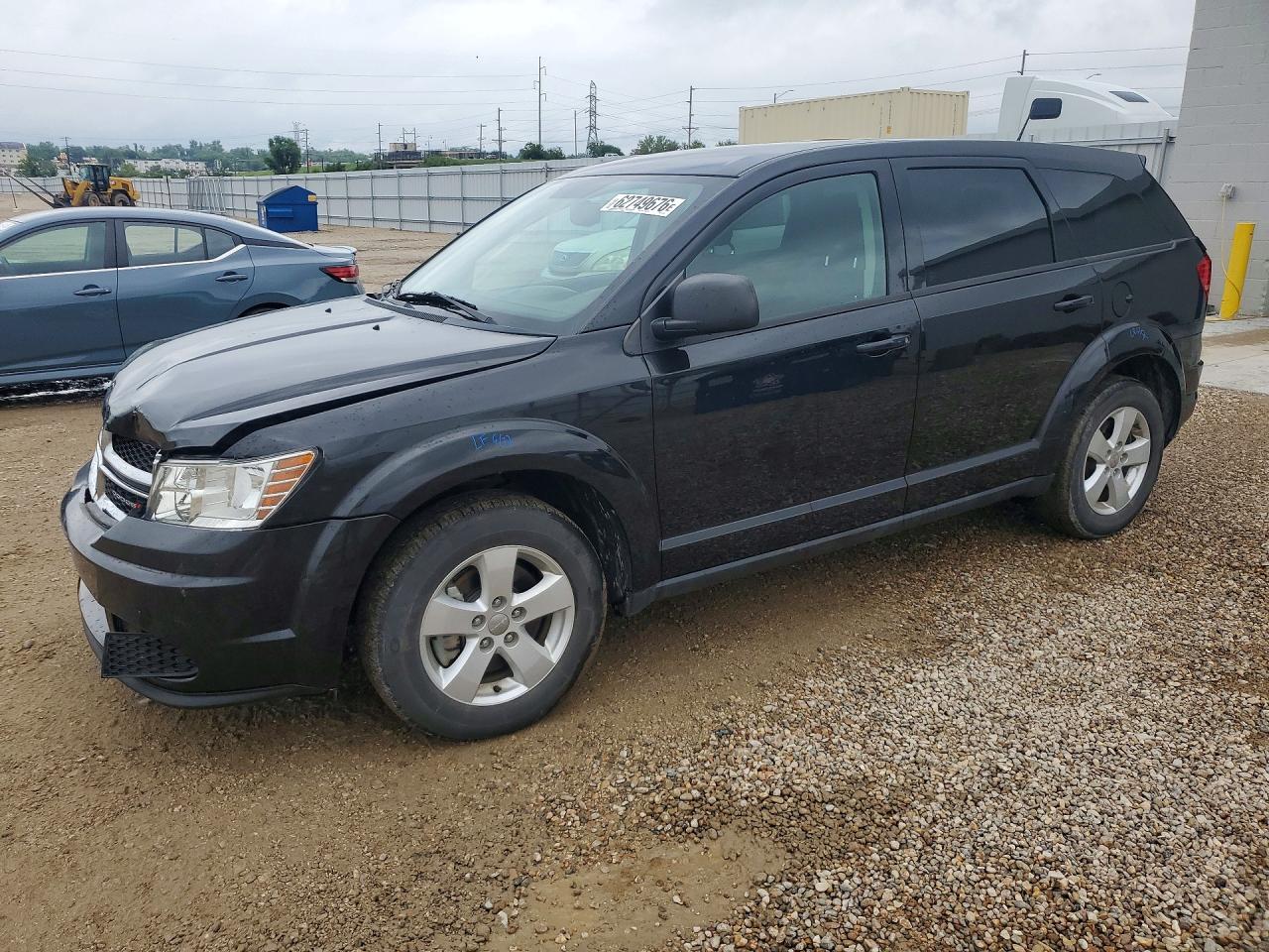 2013 Dodge Journey Se Black vin: 3C4PDCAB4DT547740