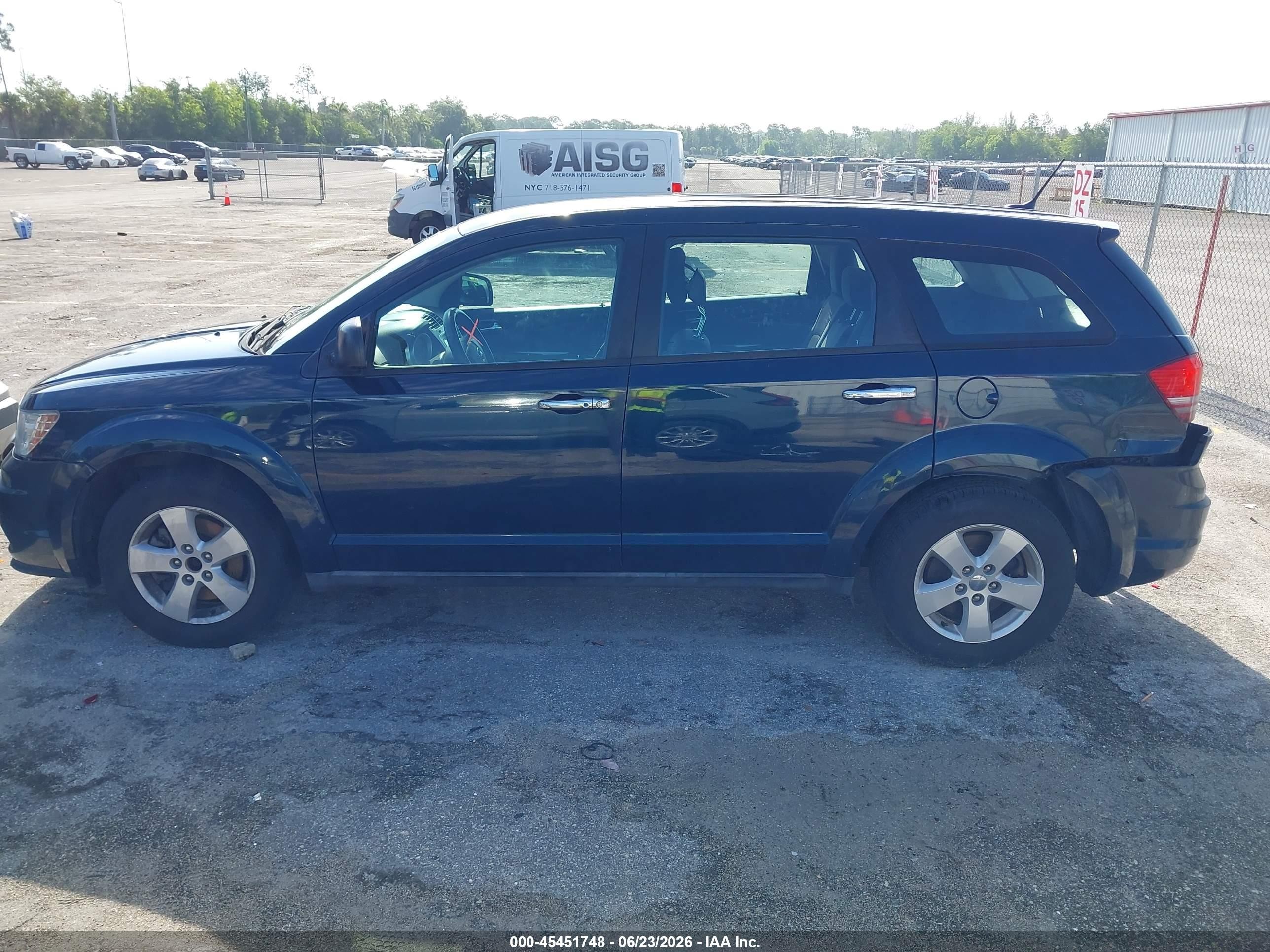 2013 Dodge Journey American Value Pkg Blue vin: 3C4PDCAB4DT630715