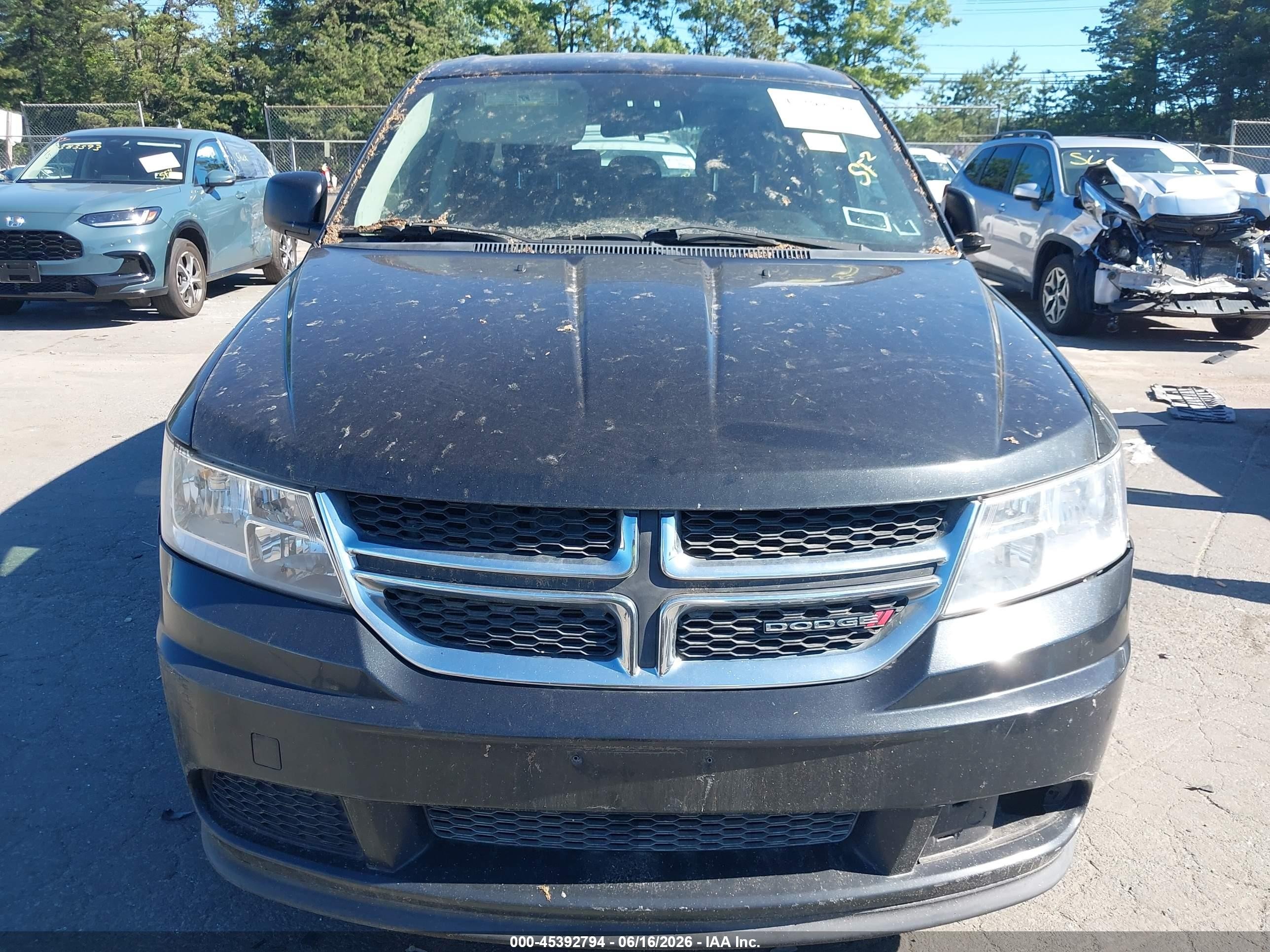 2013 Dodge Journey American Value Pkg Black vin: 3C4PDCAB4DT705039