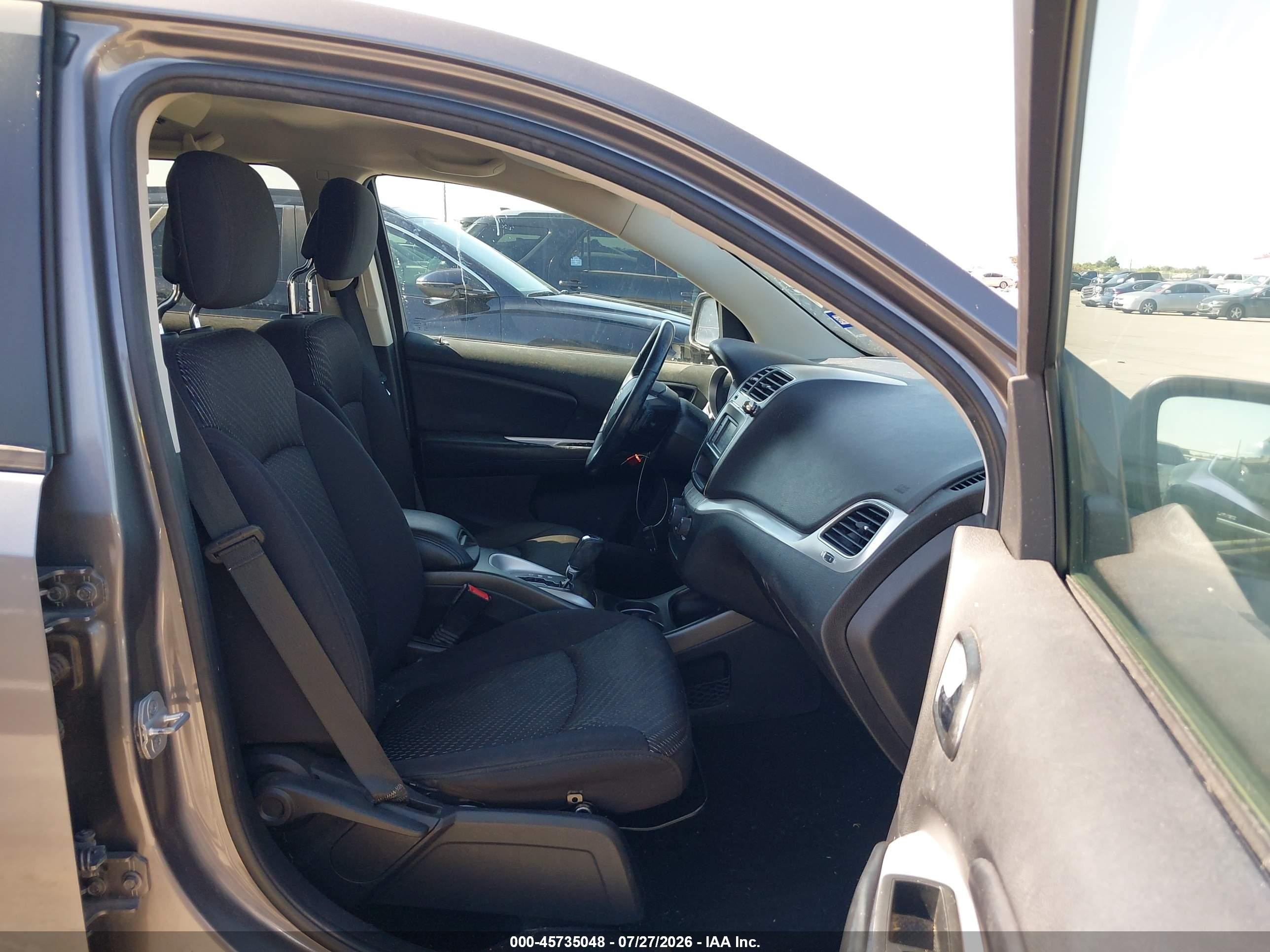 2013 Dodge Journey Se Gray vin: 3C4PDCAB4DT722469
