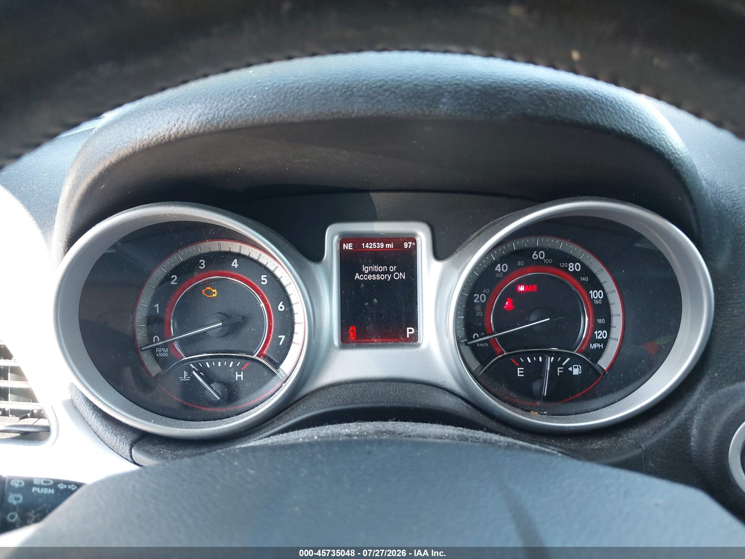 2013 Dodge Journey Se Gray vin: 3C4PDCAB4DT722469