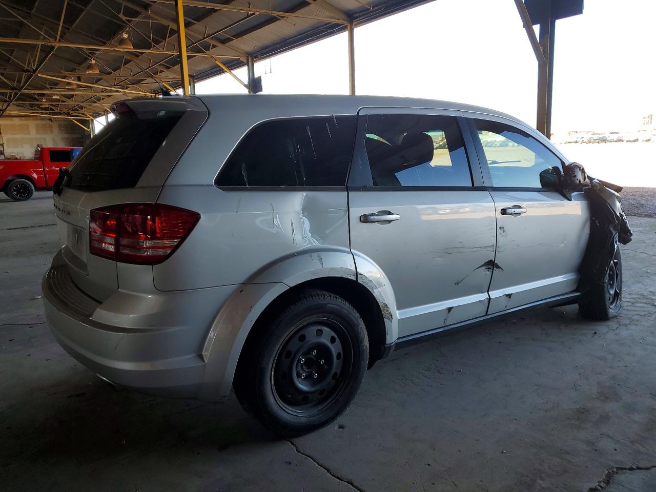 2014 Dodge Journey Se Silver vin: 3C4PDCAB4ET101458