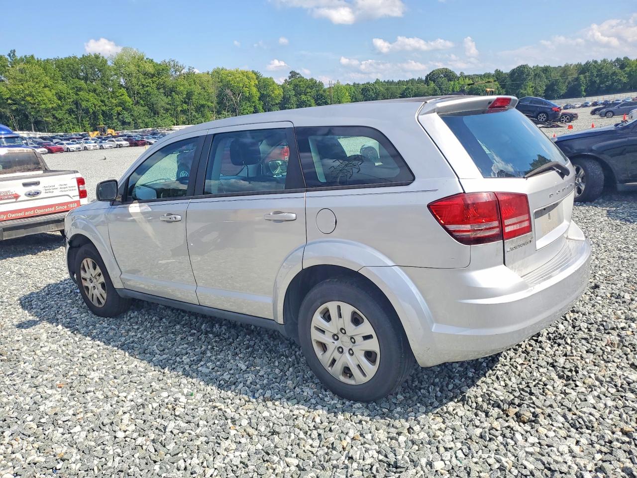 2014 Dodge Journey Se Silver vin: 3C4PDCAB4ET163913