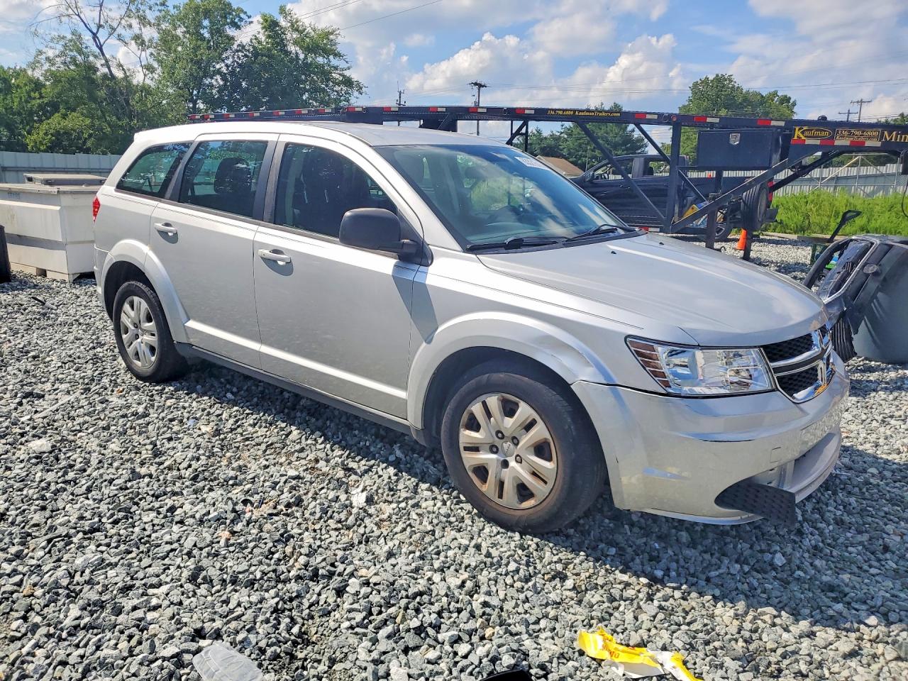 2014 Dodge Journey Se Silver vin: 3C4PDCAB4ET163913